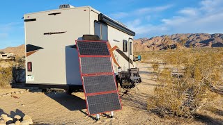 Coachmen Cross Trail 20xg Solar Setup [upl. by Eiddam]