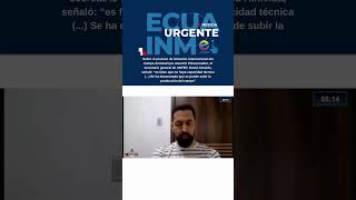 Sobre el proceso de licitación internacional del Campo Amistad que anunció Petroecuador [upl. by Ragg]