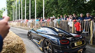 DRIVING the MAD 1200bhp Koenigsegg Agera RS [upl. by Narbig183]