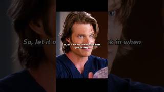 Putting yourself in their shoes is the only way to comfort them greysanatomy shorts viralvideo [upl. by Nnylamme]