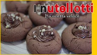 I NUTELLOTTI  FACILI E VELOCI con solo 3 ingredienti [upl. by Odlaner755]