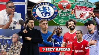 5 KEY POINTS TO WATCH CHELSEA VS LIVERPOOL CARABAO FINAL [upl. by Ihsoyim]