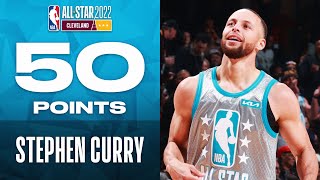 Stephen Curry NBA RECORD 16 THREES amp 50 PTS at 2022 NBA AllStar 💦💦 [upl. by Nahtiek]