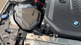 BMW M340i G20 Dinan cold air intake [upl. by Kenwrick260]