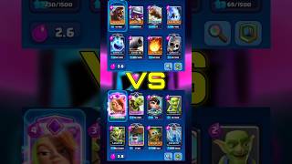 26 Hog Cycle vs Ultimate Log Bait clashroyale [upl. by Leoline]