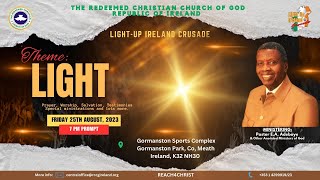 RCCG Ireland  Light Up Ireland Crusade  25082023 [upl. by Mccord]