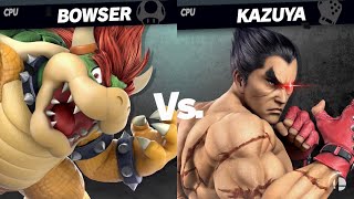 Super Smash Bros Ultimate  Bowser vs Kazuya [upl. by Marih]