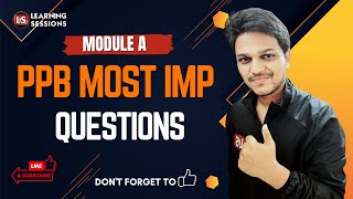 JAIIB PPB Most Important Module A Questions  PPB Exam Preparation [upl. by Itsyrc55]