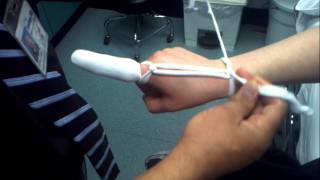 How to place a tube gauze [upl. by Nollaf]