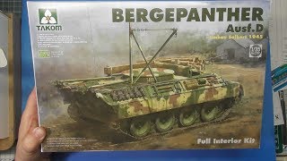 Sprue Review Takom 135 Bergepanther AusfD [upl. by Celie]