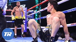 Vasiliy Lomachenko vs Masayoshi Nakatani  ALL THE ANGLES OF THE 2020 KNOCKOUT OF THE YEAR NOMINEE [upl. by Delmer]