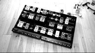 Building a ridiculously huge Joyo MegaPedalboard 120X60 [upl. by Arinaj]