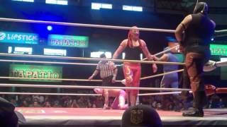 Lucha Libre Wrestling CMLL Guadalajara vs Tijuana 20th September 2015 [upl. by Rosalie]