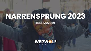 Narrensprung 2023 Bad Wurzach  Werwolf Media [upl. by Elpmid410]