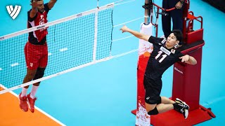 Top Spikes by Yuji Nishida 西田 有志  Monster of Vertical Jump  Volleyball World Cup 2019 [upl. by Hadden]