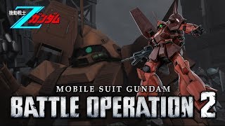 Gundam Battle Operation 2 แมงกะไซสีส้ม Marasai [upl. by Velleman]