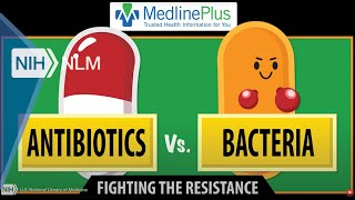 Antibiotics vs Bacteria Fighting the Resistance [upl. by Hauser763]