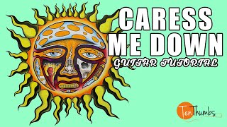 Caress Me Down  Sublime  Fun and Easy Guitar Tutorial Intro Riff Tabs [upl. by Saenihp34]