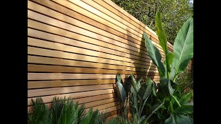 Tools we use to install Cedar Slat Screen Fencing [upl. by Mahgirb]