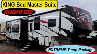 New 2016 Raptor 398 Toy Hauler 5th Wheel  CLEARANCE Sale [upl. by Oicatsana]