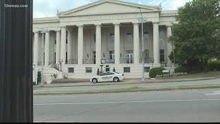 MaconBibb County mayoral candidates talk about the county budget [upl. by Teerell]