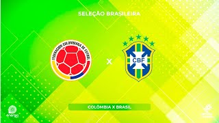 BRASIL X COLÔMBIA AO VIVO  COPA AMÉRICA 2024  3ª RODADA [upl. by Pietje280]