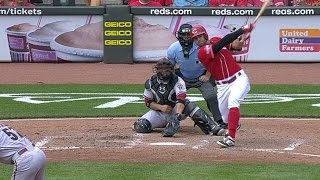 ARICIN LaMarre singles to left for first career hit [upl. by Eidac]