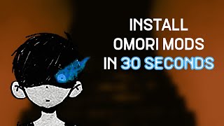 OLD USE ONELOADER How to install Omori Mods gomori [upl. by Yecak]