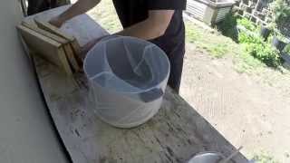 Barkyard Beekeeping  Easy DIY Honey Extraction [upl. by Base638]