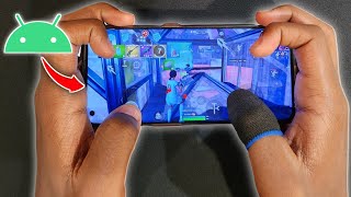 Playing FORTNITE On ANDROID Device 60 FPS Gameplay [upl. by Dunseath]