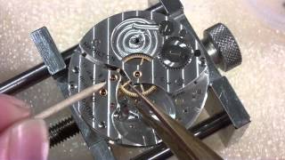 How I assemble a pocket watch Hamilton 917 [upl. by Naols710]