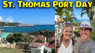 St Thomas Port Day  Wonder of the Seas  Royal Caribbean Day 4 [upl. by Ha]