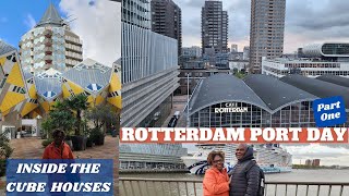 ROTTERDAM CRUISE PORT l Inside The Cube Houses l Rotterdam Market l MSC Euribia l Rotterdam Vlog One [upl. by Walt690]