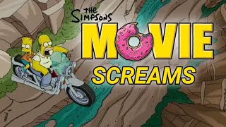 The Simpsons Movie Screams [upl. by Einial]