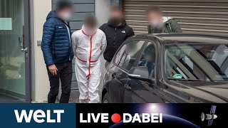 MIT SCHROTFLINTE IN DEN KOPF GESCHOSSEN Unglaubliche Details der Polizistenmorde  WELT Live dabei [upl. by Ruddie]