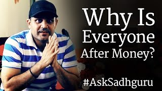 Virender Sehwag Asks Sadhguru  Why Is Everyone After Money [upl. by Gregg]