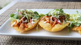 Puffy Tacos  How to Make Puffy Taco Shells  Crispy Fried Taco Shell Recipe [upl. by Inneg]