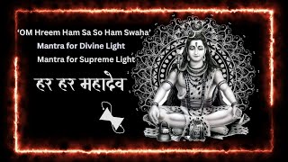 Om Hreem Hamsa So Ham Swaha Powerful Mantra [upl. by Thecla707]