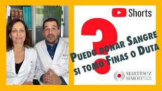 FINASTERIDE y DONAR SANGRE 🩸  ¿Puedo donar sangre si tomo finasteride ¿Cuándo dejar finasteride [upl. by Christen]