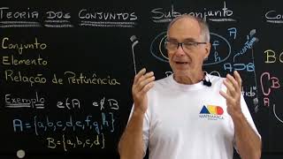 Teoria dos Conjuntos  Prof Fernão [upl. by Nnylaehs]