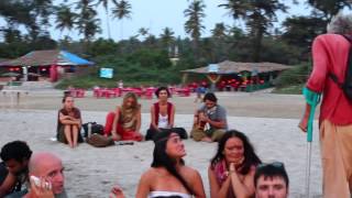 Sunset Arambol Beach Goa India 29012014 [upl. by Amy]