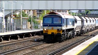 59103 4LXX 1232 Purley Foster Yeoman to Acton TC  Kensington Olympia 270713 Video 1 [upl. by Etnoled]