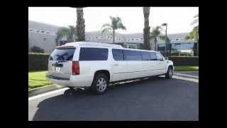 Escalade ESV 2013 120quot Limousine Limo by Quality Coachworks [upl. by Raimes]