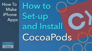 CocoaPods Tutorial  How to install and setup Cocoapods for Xcode [upl. by Natalia]