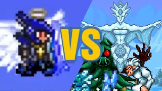 Terraria Champion Neo VS The Frost Moon Invasion [upl. by Azmuh]