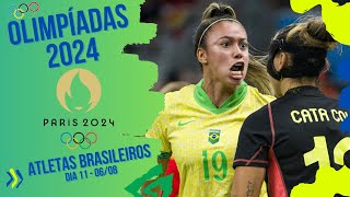 Olimpíadas 2024 Dia 11  Brasil na Final do Futebol Feminino [upl. by Rosaline61]