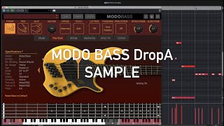 【Ver15最新版】MODO BASSレビュー②｜Drop Aチューニングでの打ち込みと使い方まとめ [upl. by Edmunda776]