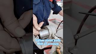 caliper piston press shorts trending mechanic bmw [upl. by Suiravat224]