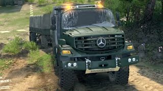 Mercedes Benz Zetros 6x6 Camion Offroad [upl. by Melgar172]