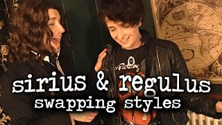 regulus amp sirius swap their styles [upl. by Eirojam]